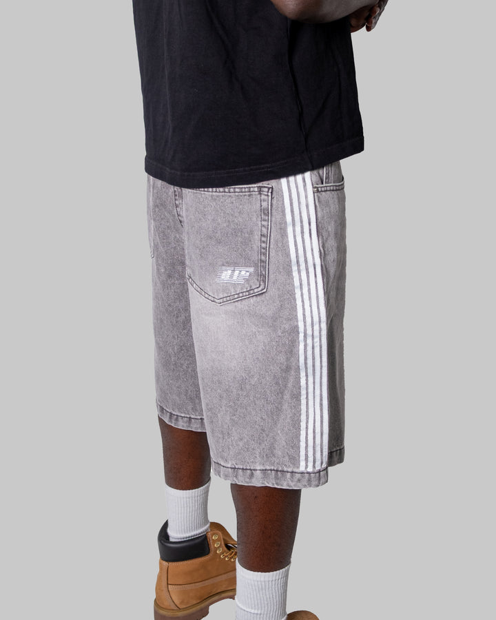 TRACK JORTS - GREY