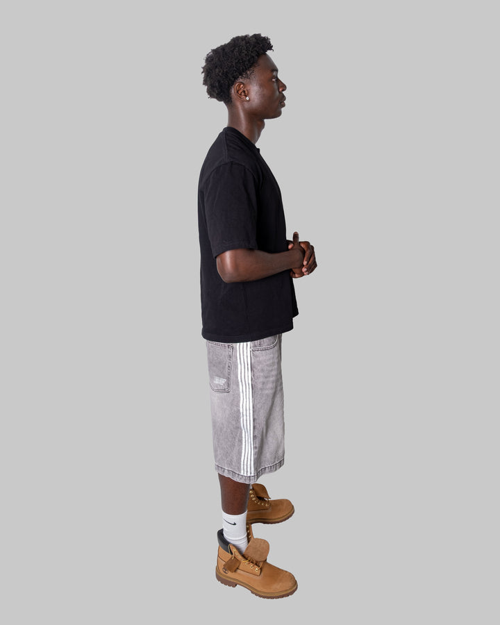 TRACK JORTS - GREY