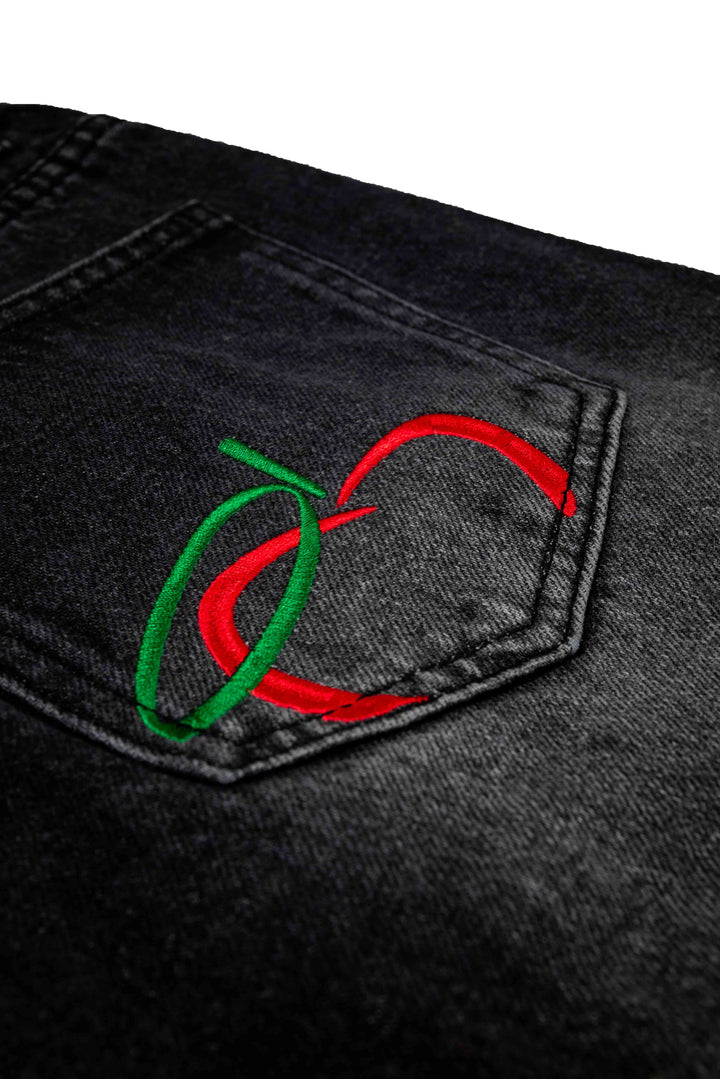 APPLE BOTTOM JEANS - BLACK