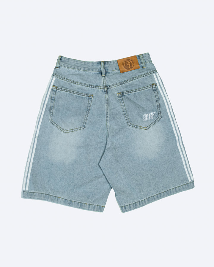 TRACK JORTS - BABY BLUE