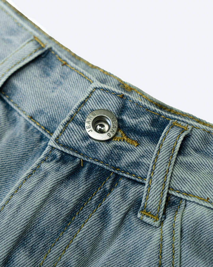 TRACK JORTS - BABY BLUE
