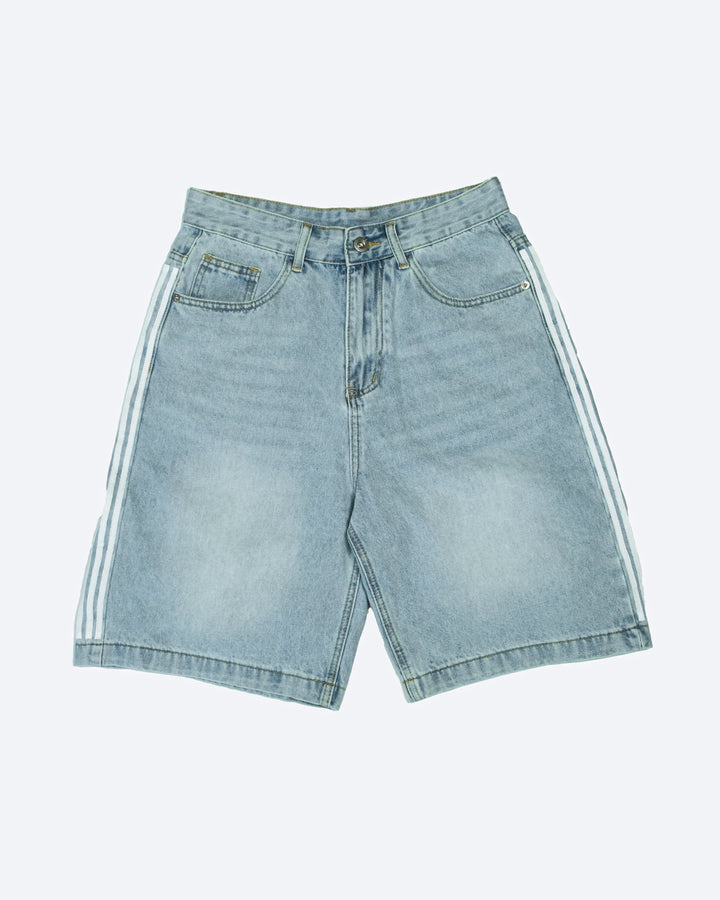 TRACK JORTS - BABY BLUE