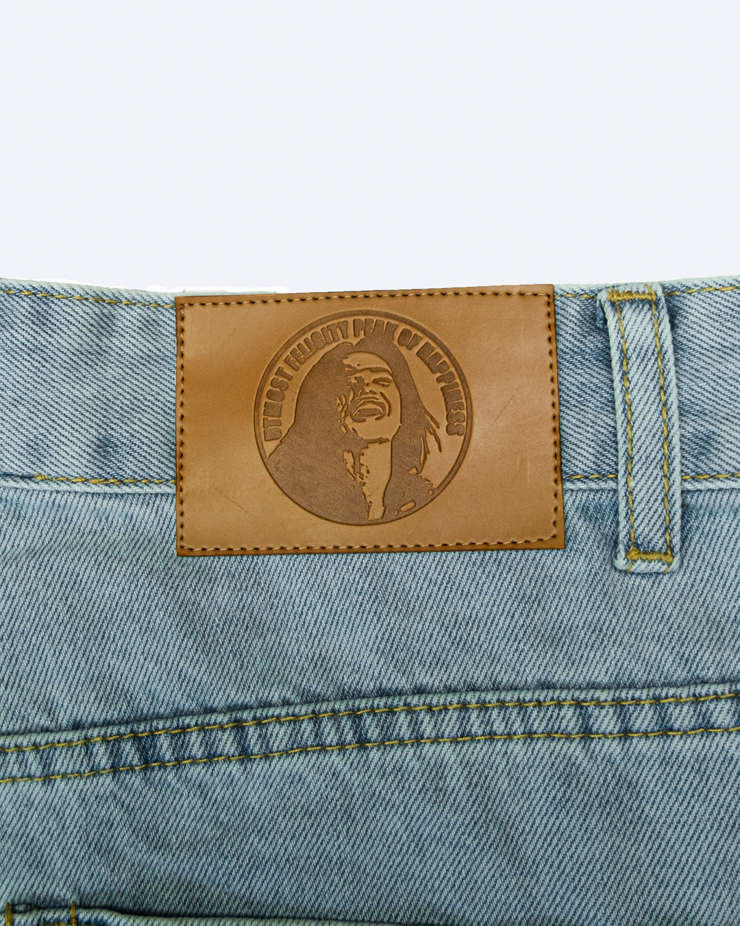 TRACK JORTS - BABY BLUE