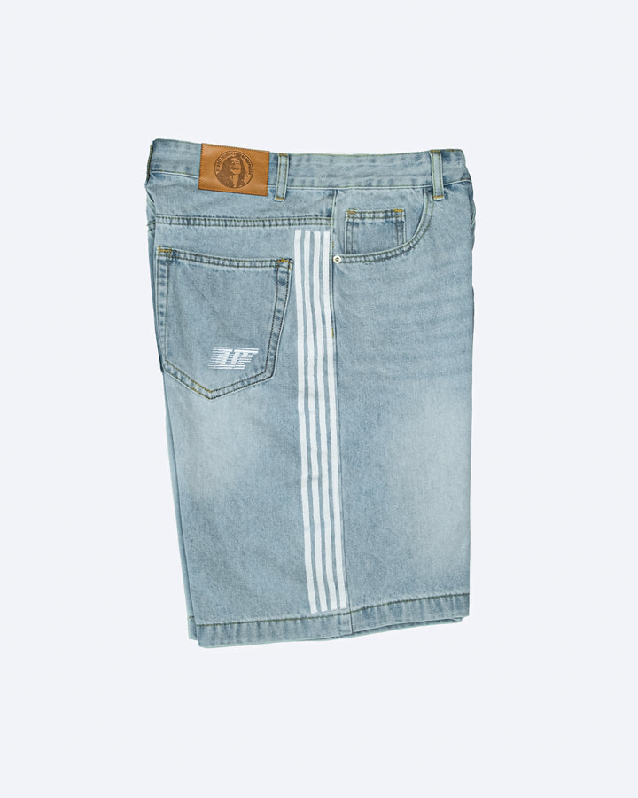TRACK JORTS - BABY BLUE