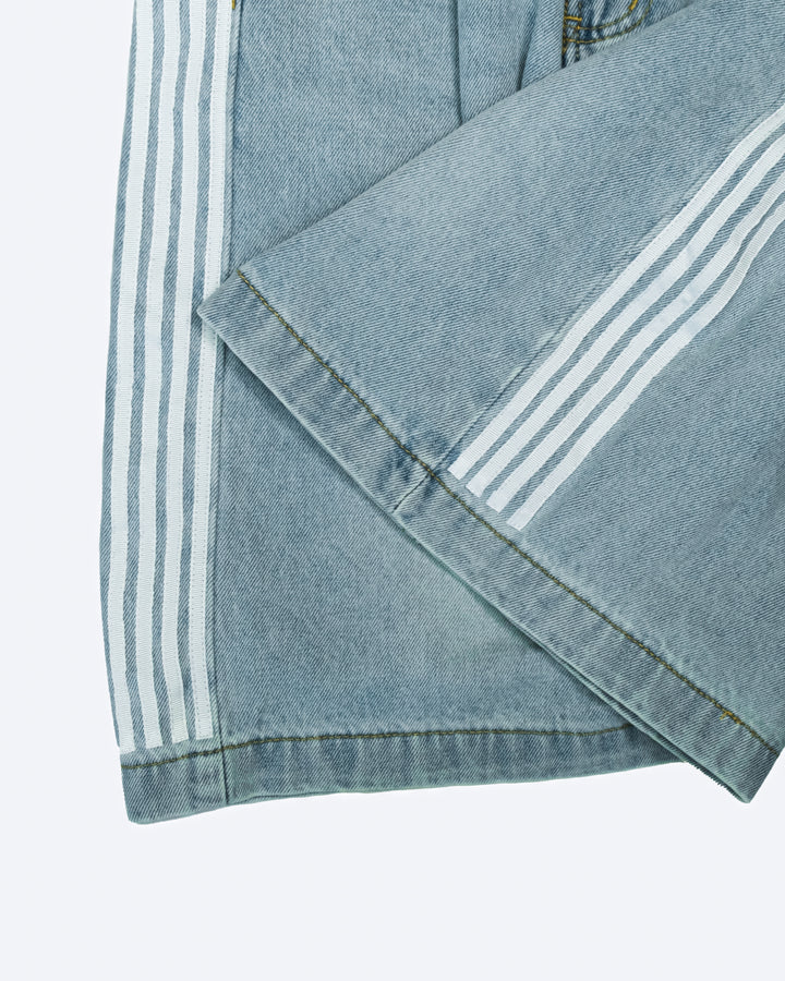 TRACK JORTS - BABY BLUE
