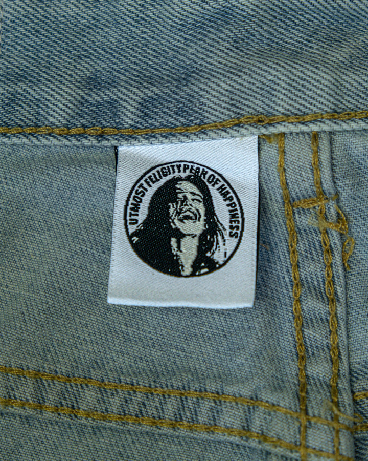 TRACK JORTS - BABY BLUE