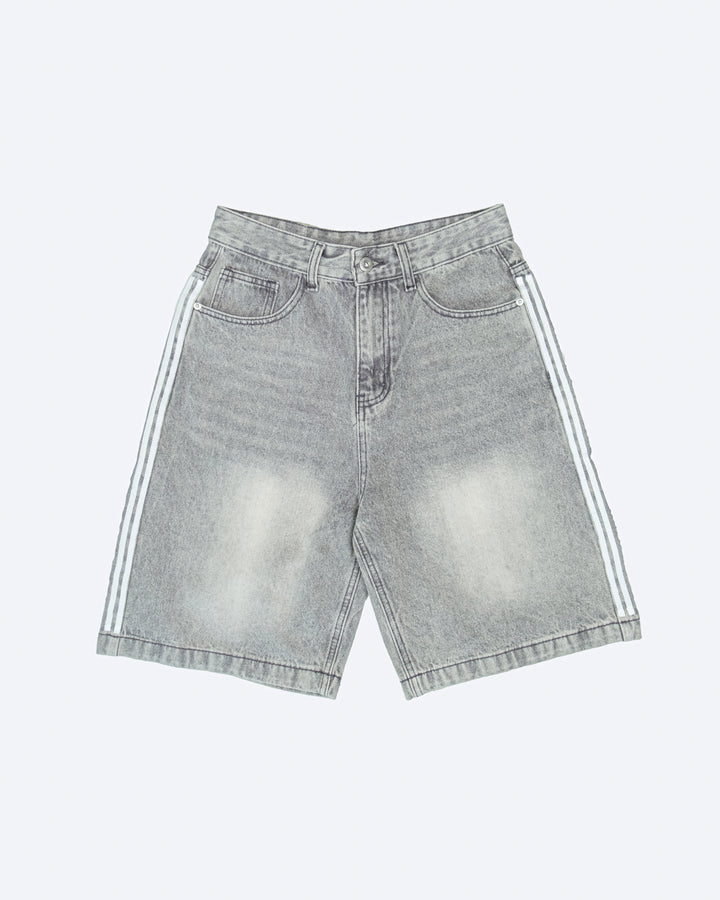 TRACK JORTS - GREY